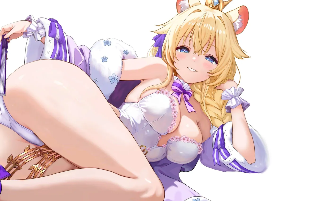 Photo wallpaper kawaii, girl, hot, sexy, ass, cleavage, boobs, anime