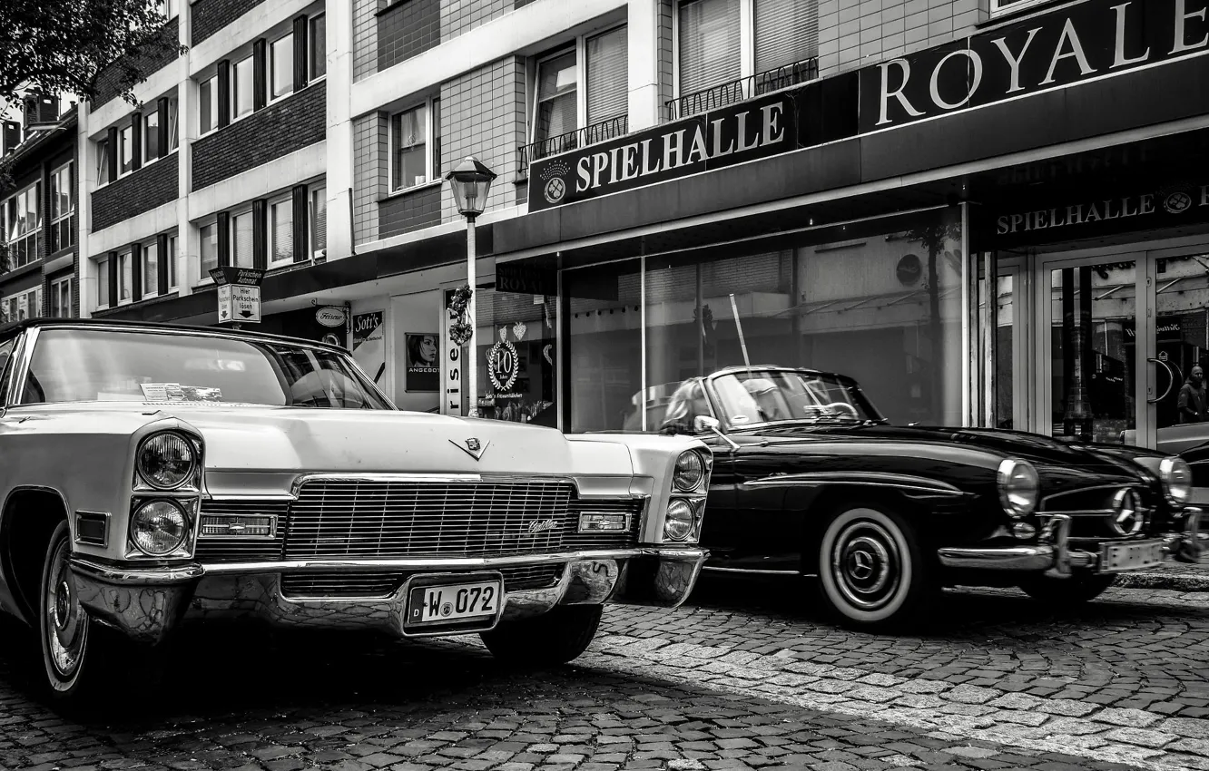 Photo wallpaper German, cars, classic