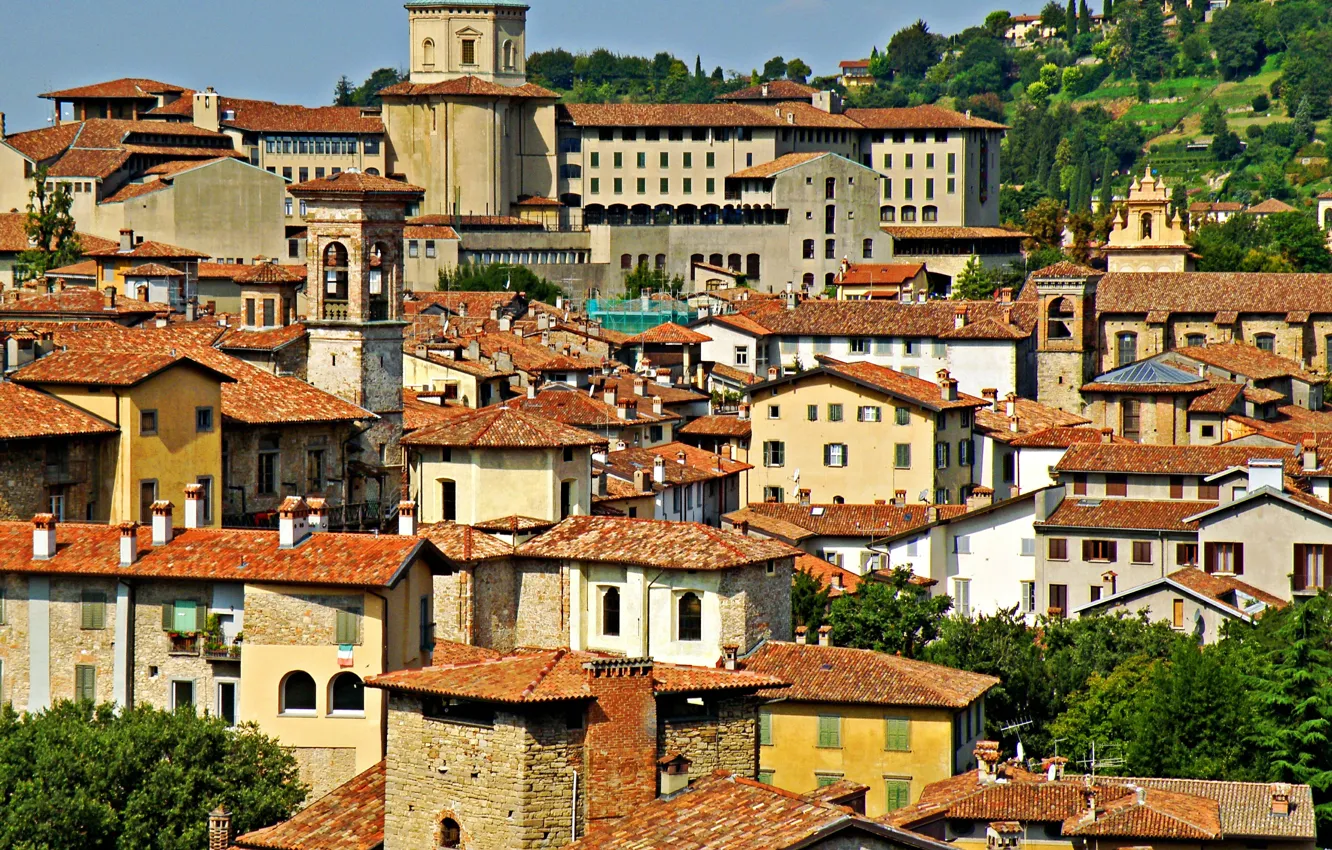 Photo wallpaper the city, building, Italy, Italy, Italia, Town