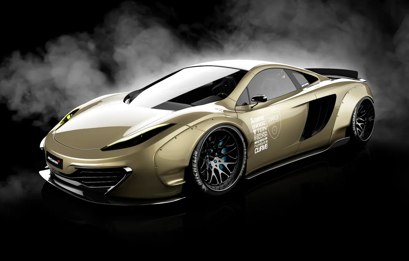 Photo wallpaper McLaren, MP4-12C, Supercar, Charlie CG