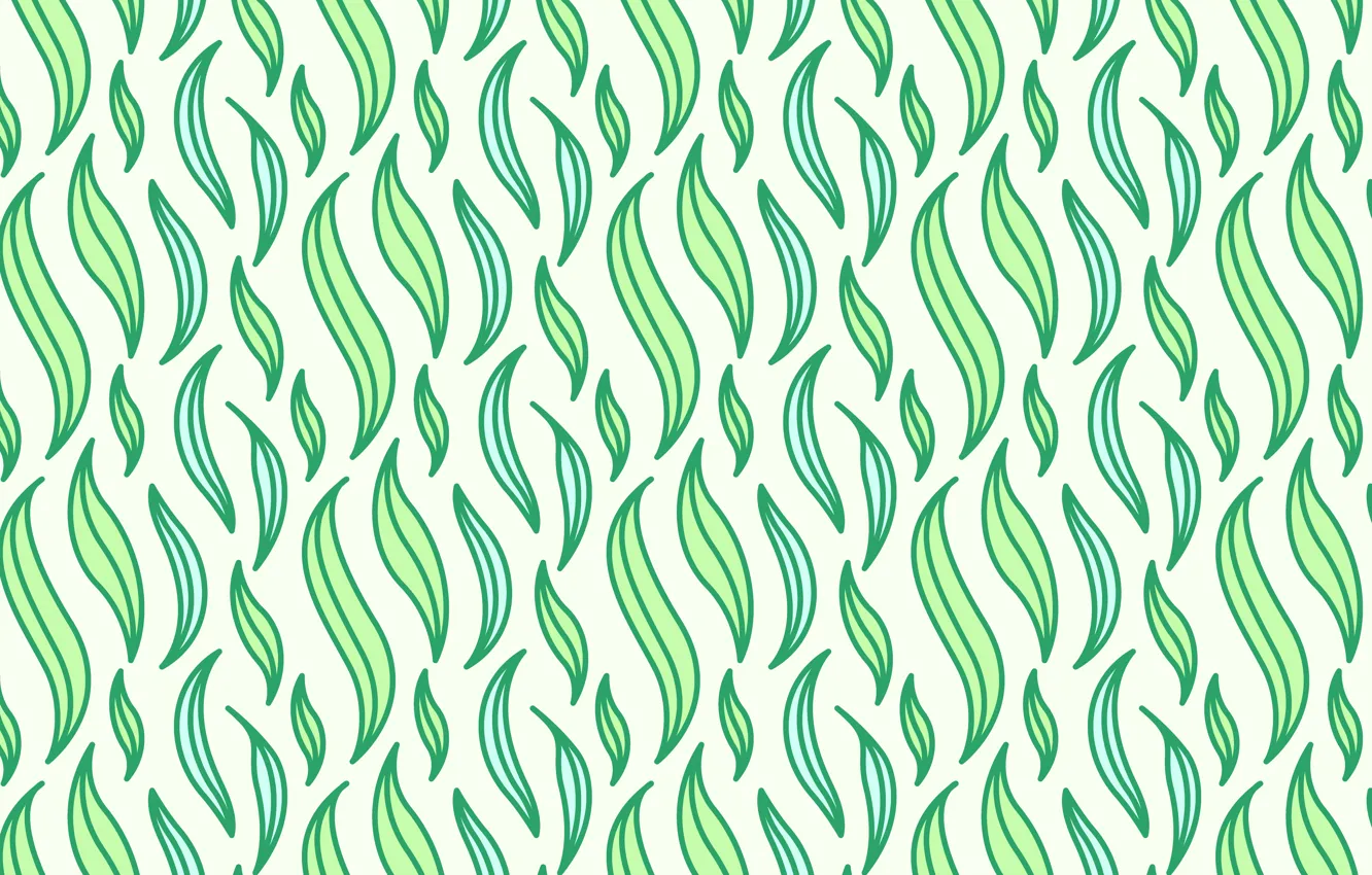 Photo wallpaper leaves, background, background, pattern, seamless