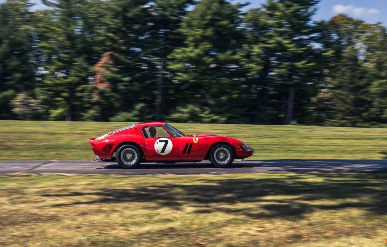 Photo wallpaper Ferrari, speed, 1962, 250, Ferrari 250 GTO, Ferrari 330 LM