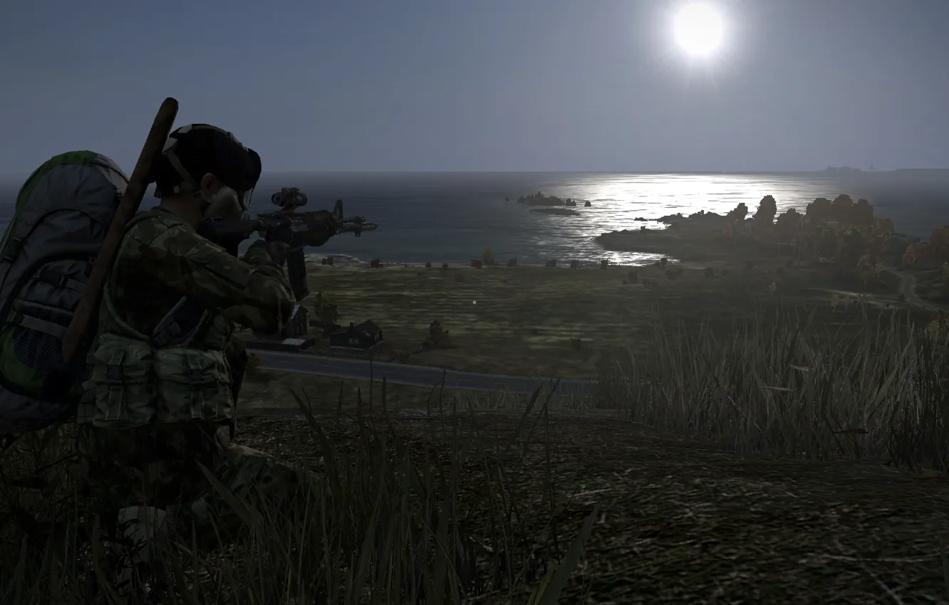 Photo wallpaper weapons, view, DayZ, aiming