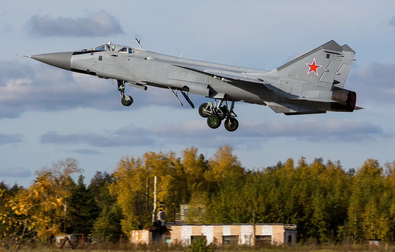 Photo wallpaper long-range, OKB MiG, MiG-31BM, a modern version of the MiG-31 Russian air force, Modernization 1998, …