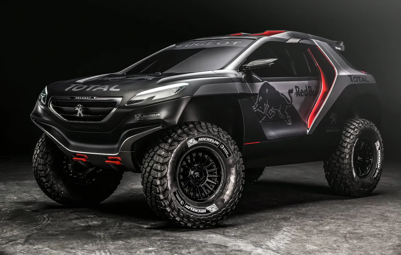 Photo wallpaper 2008, Peugeot, auto, dkr