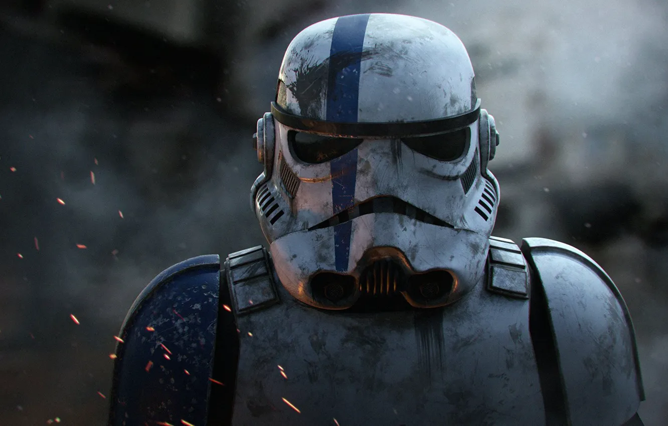 Photo wallpaper Star Wars, soldier, clone, Stormtrooper