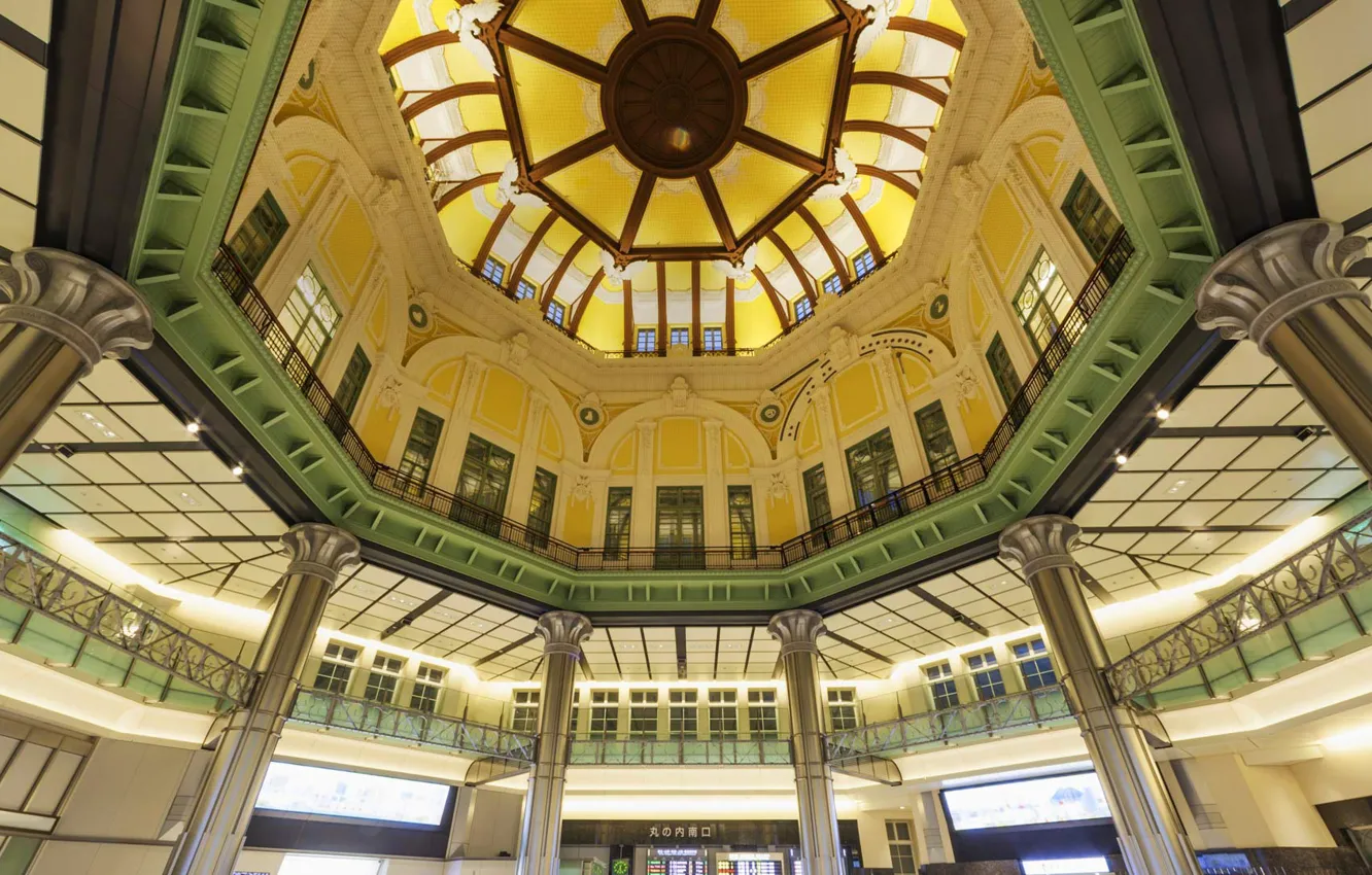 Photo wallpaper station, Japan, Tokyo