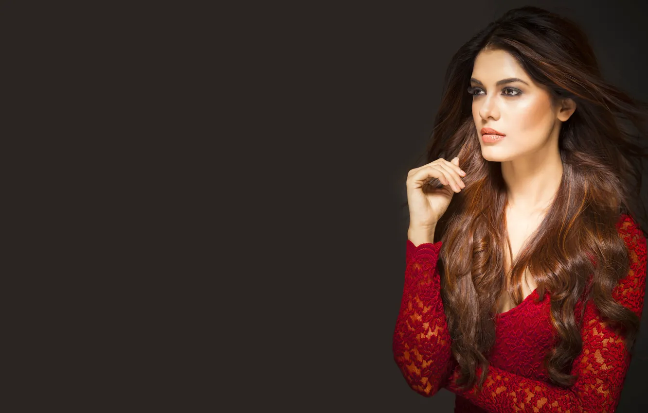 Photo wallpaper girl, hot, sexy, eyes, smile, beautiful, figure, model