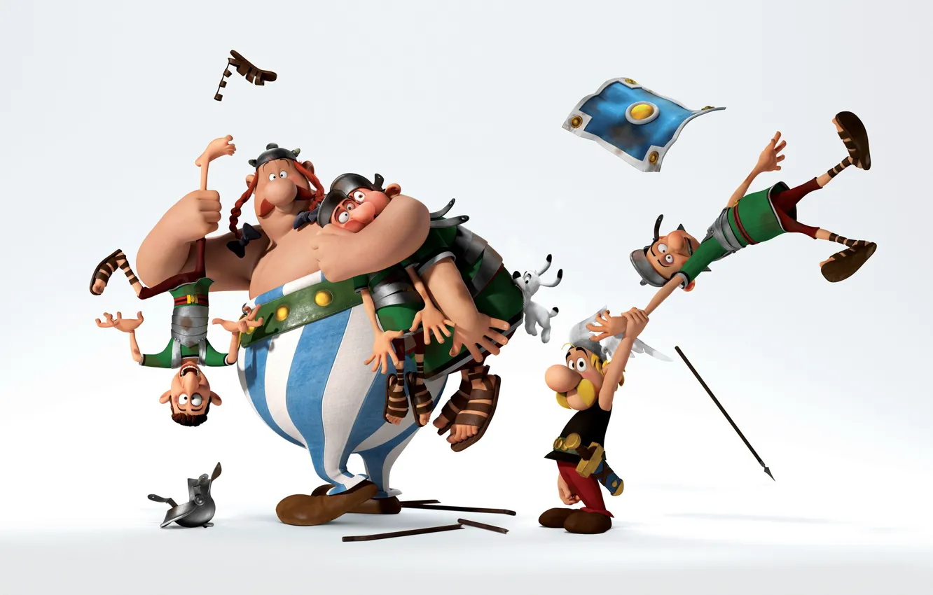 Photo wallpaper Roger CAREL, Asterix The Land Of Gods, Asterix The domain of the gods