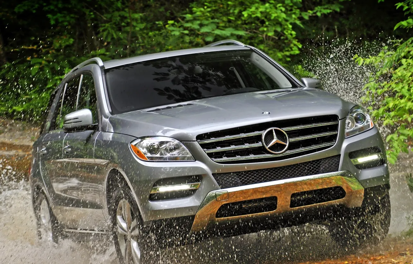 Photo wallpaper Mercedes-Benz, 2012, ML350, 4MATIC
