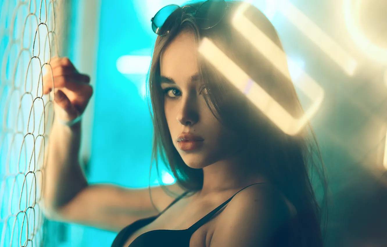 Photo wallpaper girl, Nikita Bushuev, Julia Nikiforova