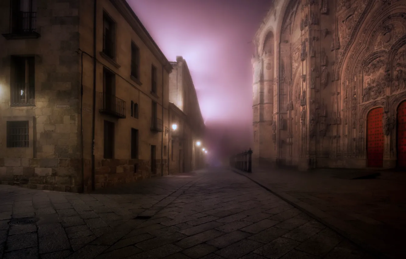 Photo wallpaper the city, Salamanca, Castile and León