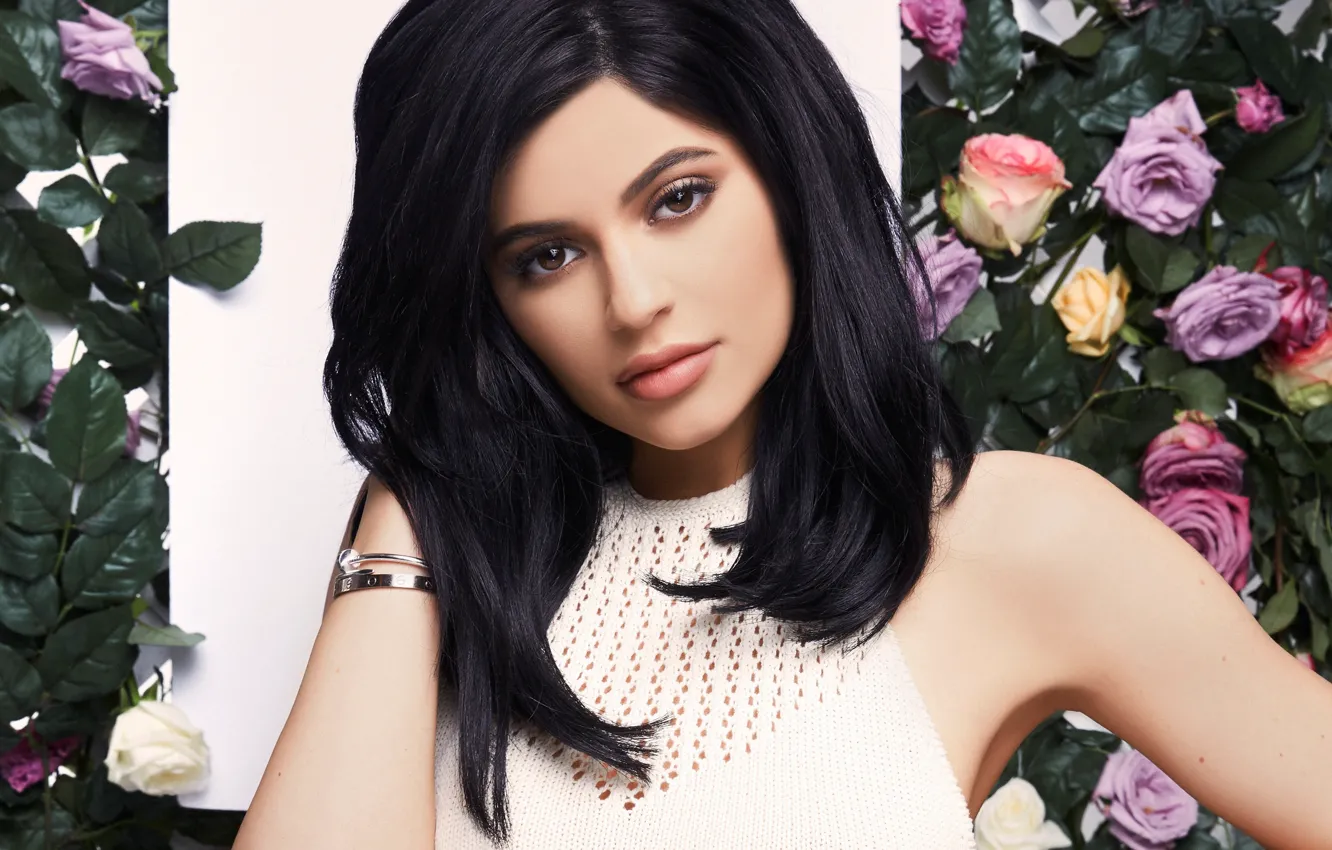 Photo wallpaper brunette, celebrity, Kylie Jenner