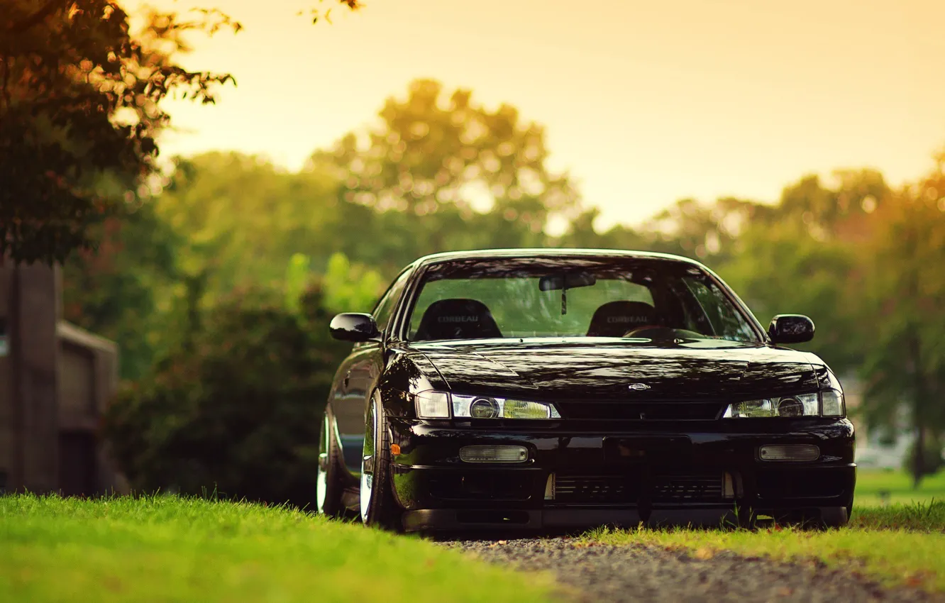 Photo wallpaper Silvia, Nissan, S14