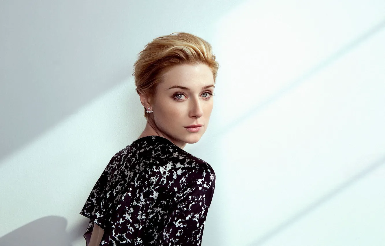 Photo wallpaper model, portrait, makeup, dress, actress, hairstyle, redhead, Elizabeth Debicki