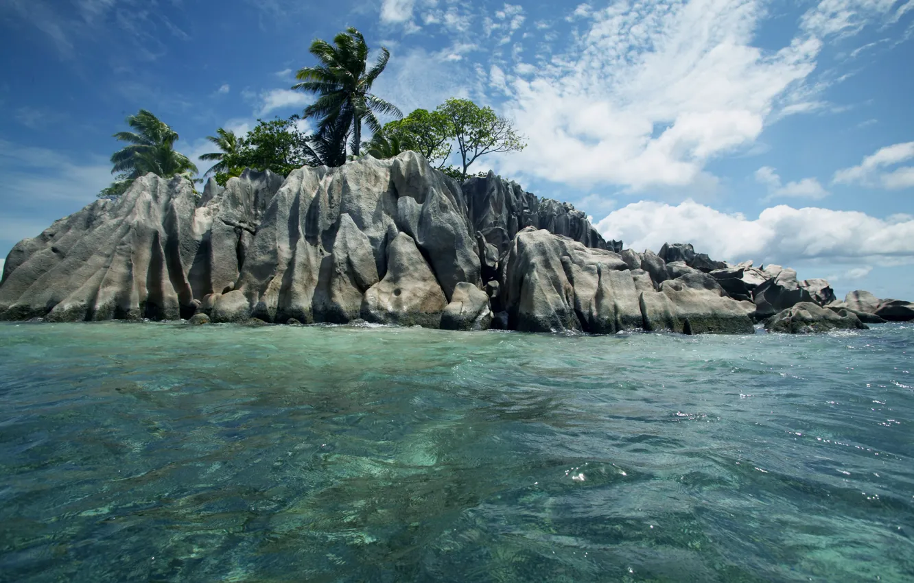 Photo wallpaper nature, the ocean, stay, relax, Seychelles, exotic, islands Seychelles