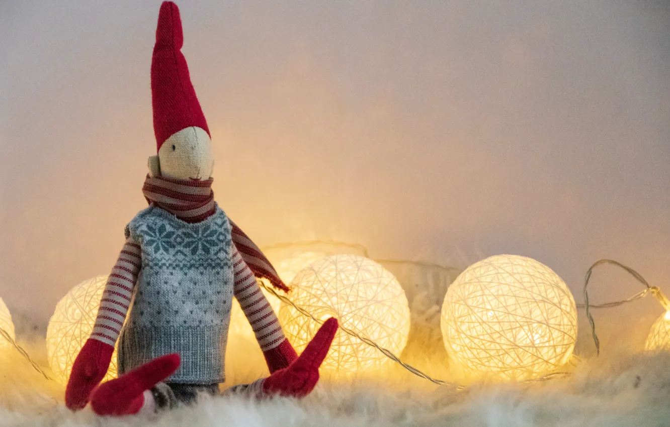 Photo wallpaper balls, light, background, holiday, clothing, toy, new year, Christmas