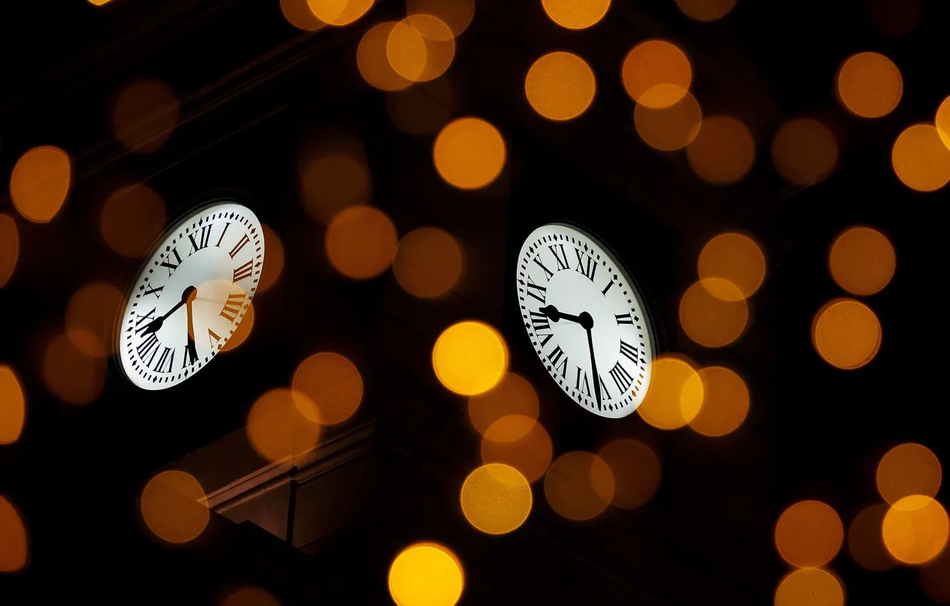 Photo wallpaper watch, area, Spain, Madrid, Puerta del Sol