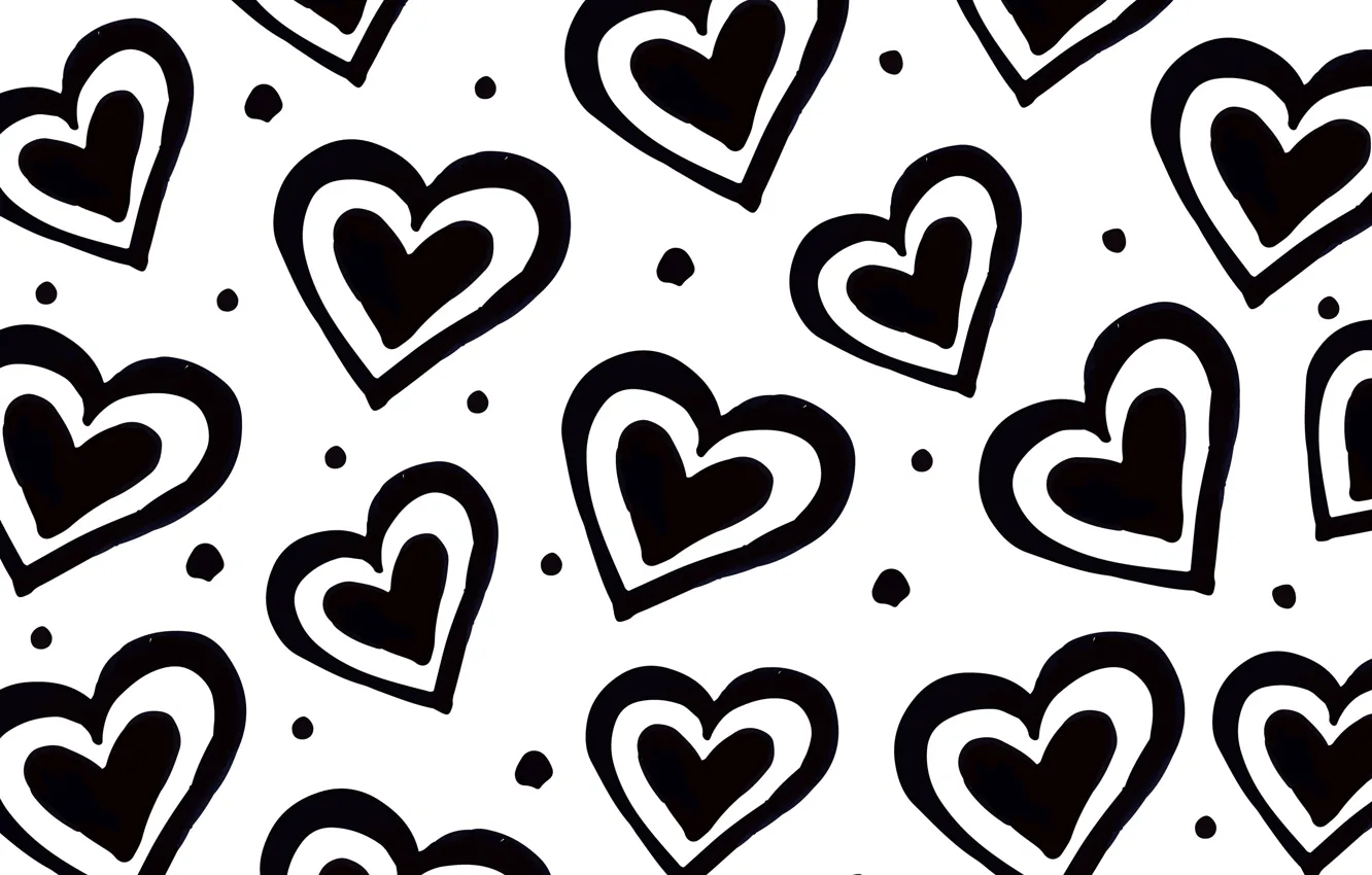 Photo wallpaper texture, hearts, white background, Background, Heart