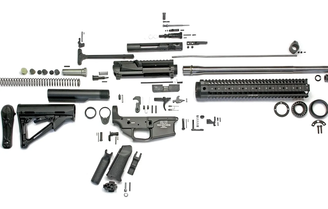 Photo wallpaper details, rifle, assault, assault rifle, AR-15