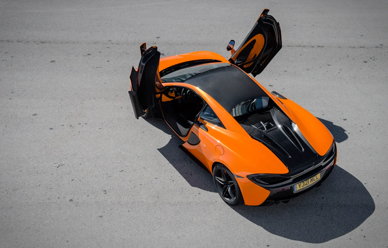 Photo wallpaper McLaren, the view from the top, 570S