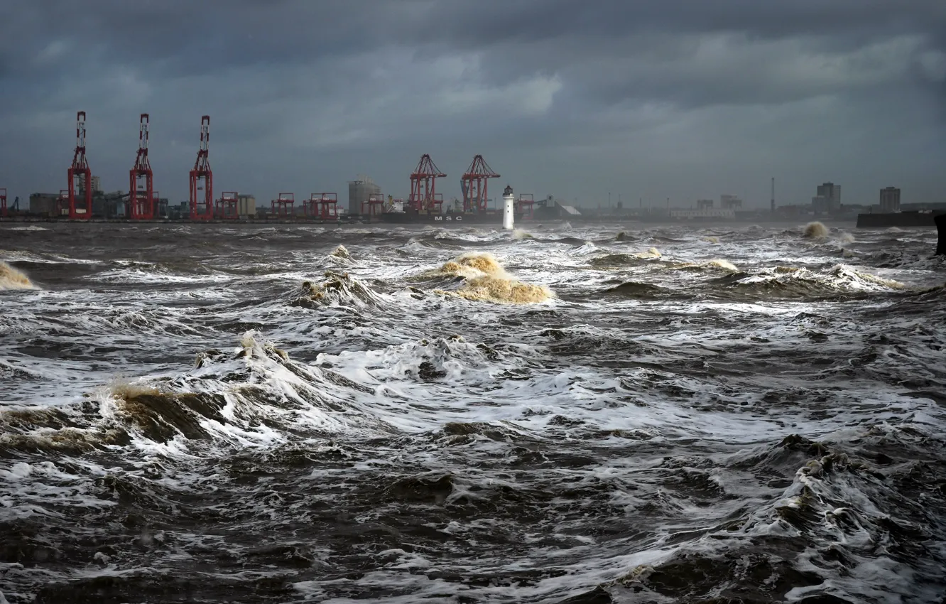 Photo wallpaper England, United Kingdom, Wirral Metropolitan Borough