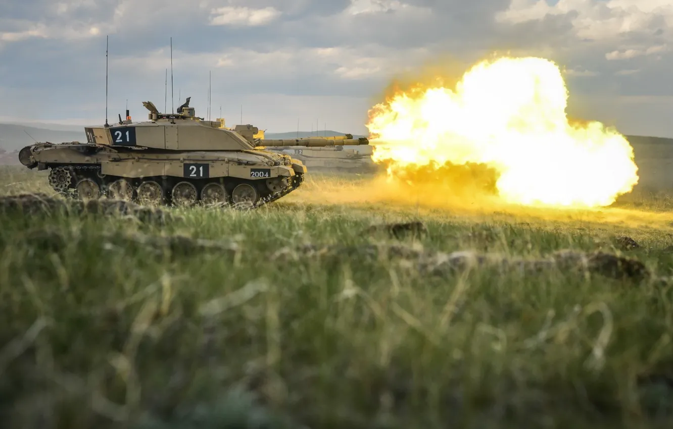 Photo wallpaper weapons, army, Tank, Challenger 2