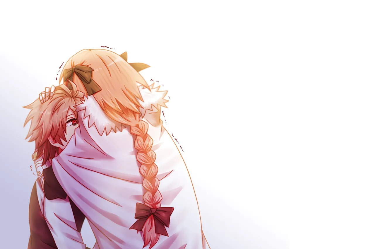 Photo wallpaper hugs, Fate - Apocrypha, Fate Apocrypha