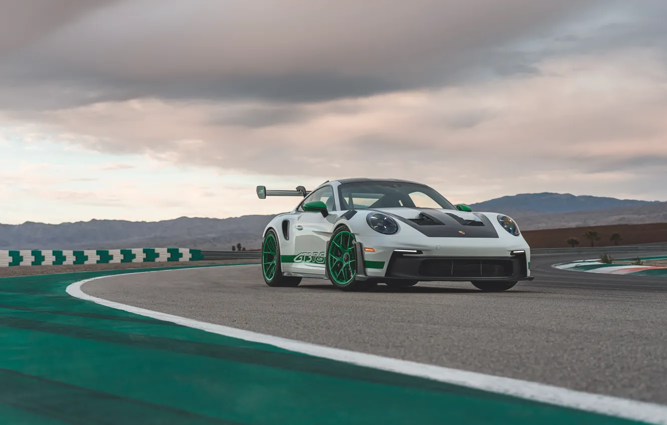 Photo wallpaper 911, Porsche, supercar, front view, Porsche 911 GT3 RS, Tribute to Carrera RS