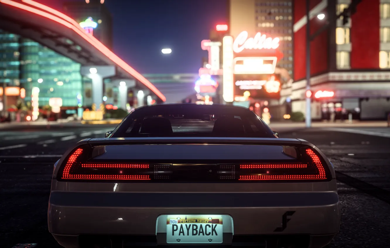 Photo wallpaper the city, street, car, Need For Speed Payback