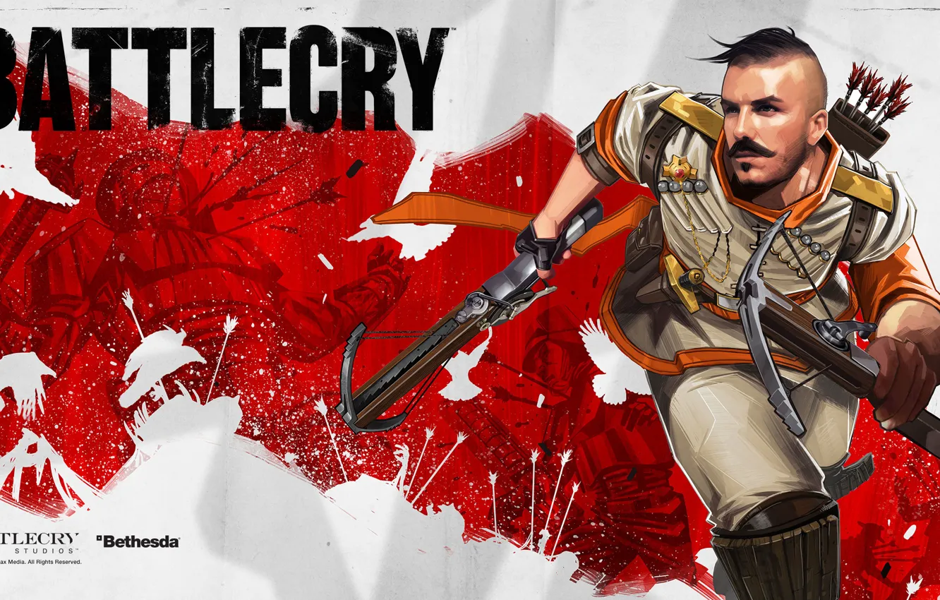 Photo wallpaper crossbow, Bethesda Softworks, crossbowman, Battlecry