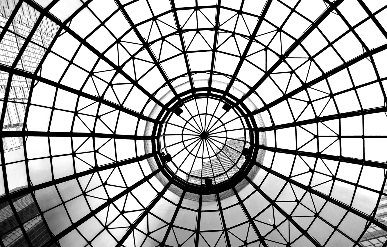 Photo wallpaper design, arch, the dome