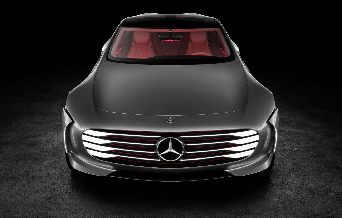 Photo wallpaper Mercedes-Benz, before, 2015, Intelligent Aerodynamic Automobile, Concept IAA