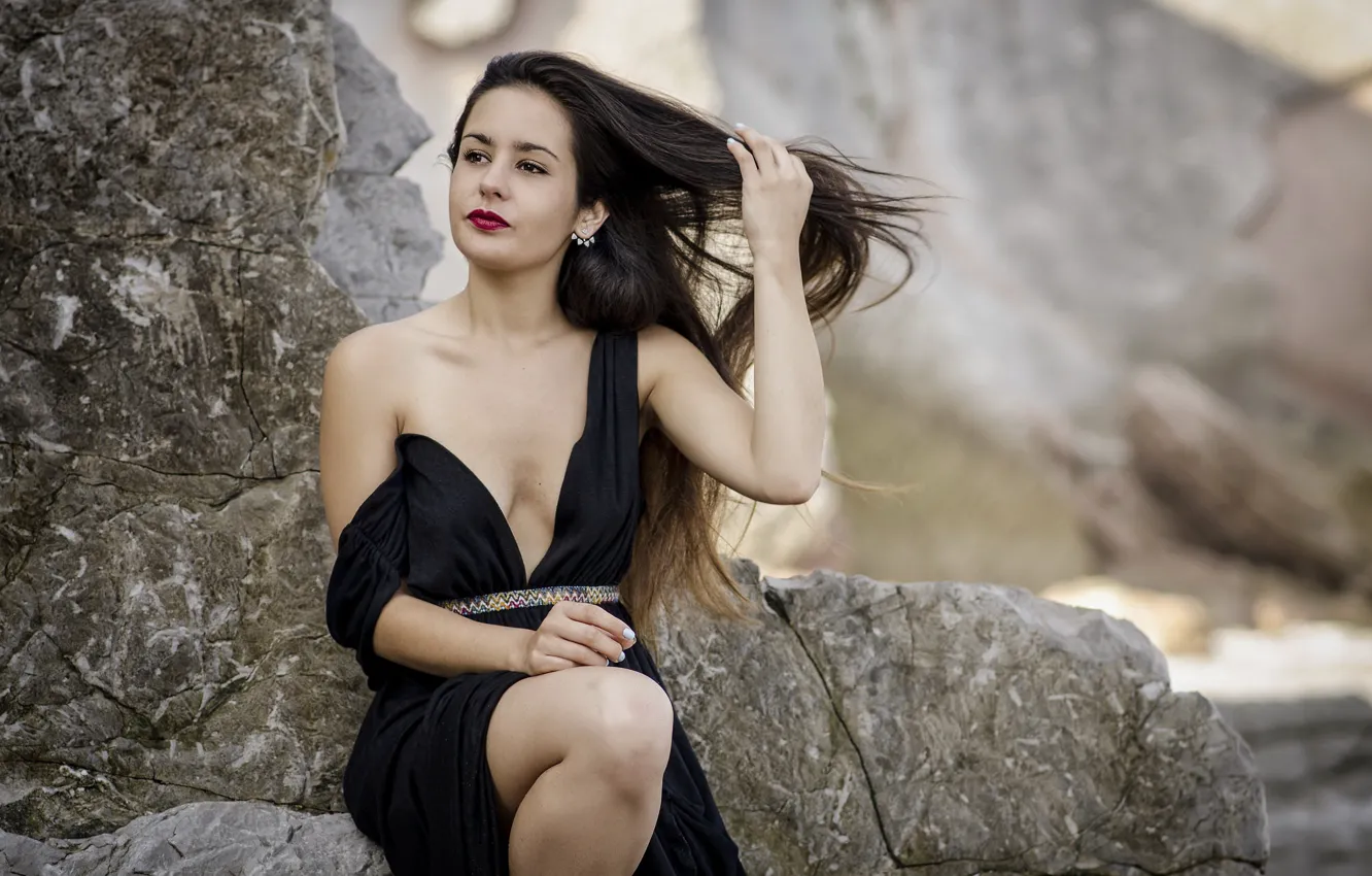 Photo wallpaper girl, background, Rachel Abaigar