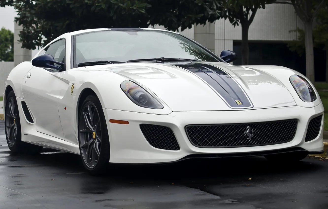 Photo wallpaper car, Ferrari, 599, GTO