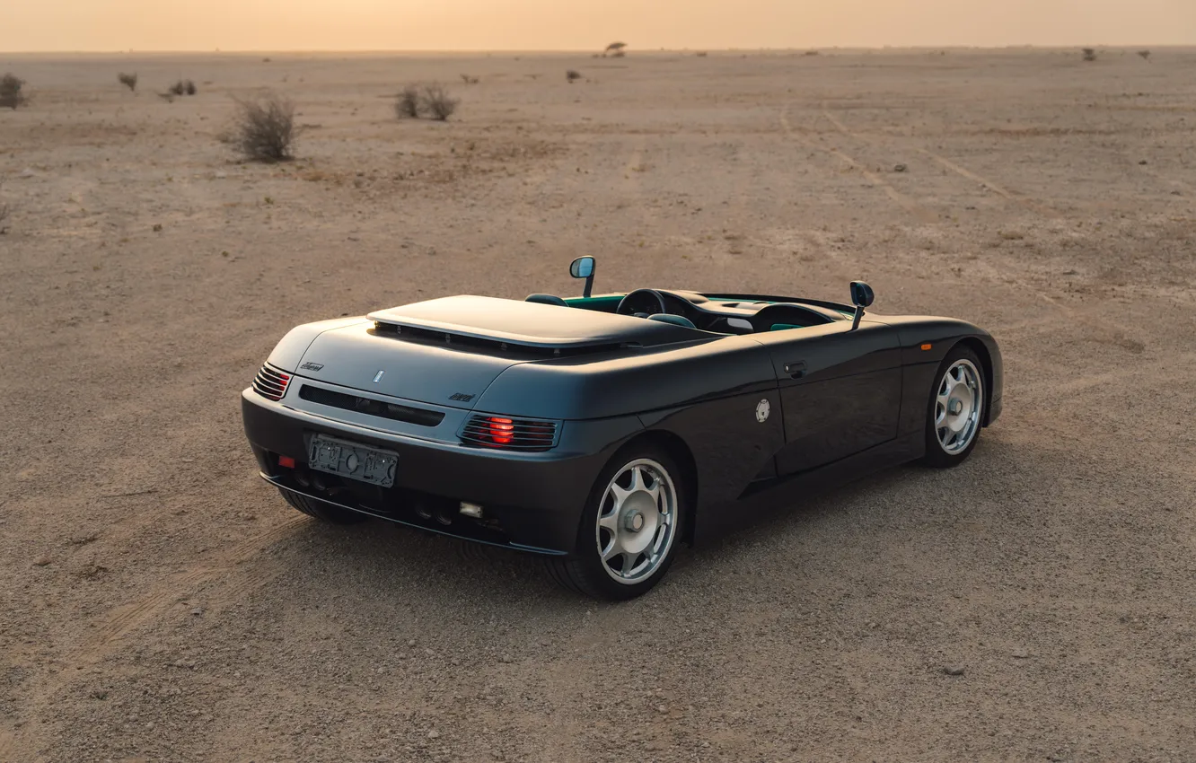 Photo wallpaper supercar, Supercar, 1995, De Tomaso, the only instance, The only instance, De Tomaso Guara Barchetta, …