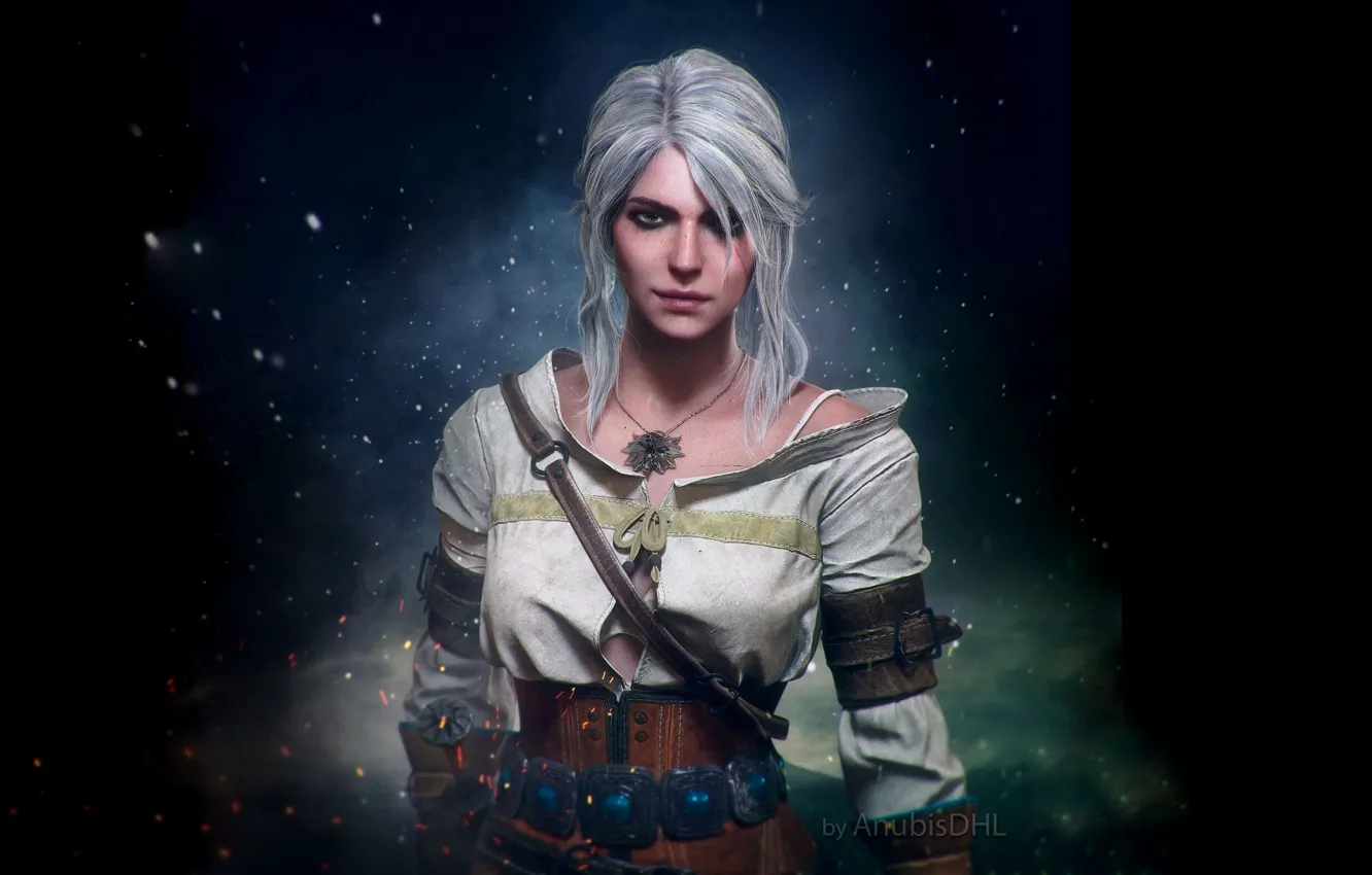 Photo wallpaper The Witcher 3 Wild Hunt, The Witcher 3 Wild Hunt, CRIS, Cirilla Fiona Elen Riannon, …