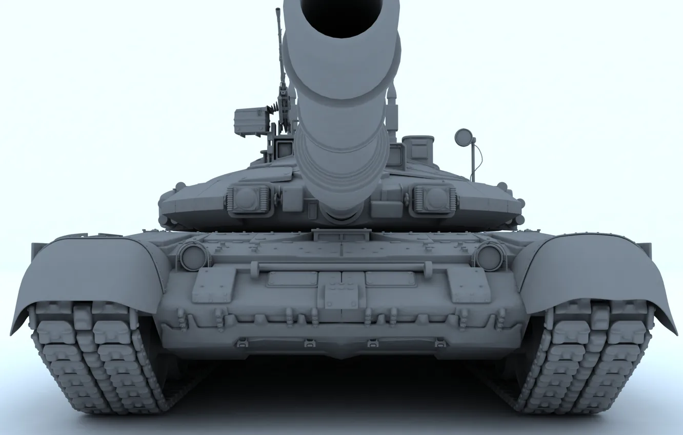 Photo wallpaper tank, T90, tank