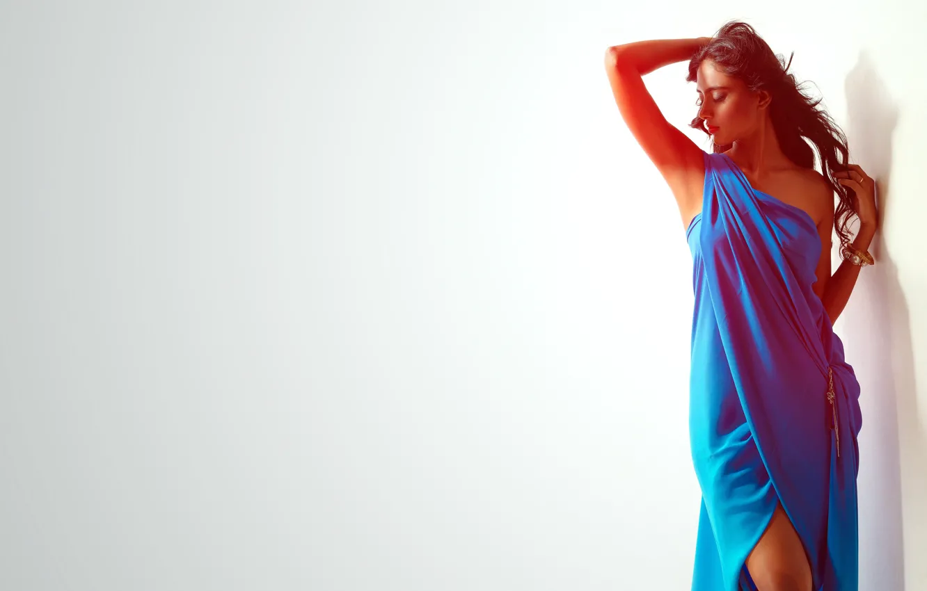 Photo wallpaper girl, hot, sexy, eyes, smile, beautiful, figure, model