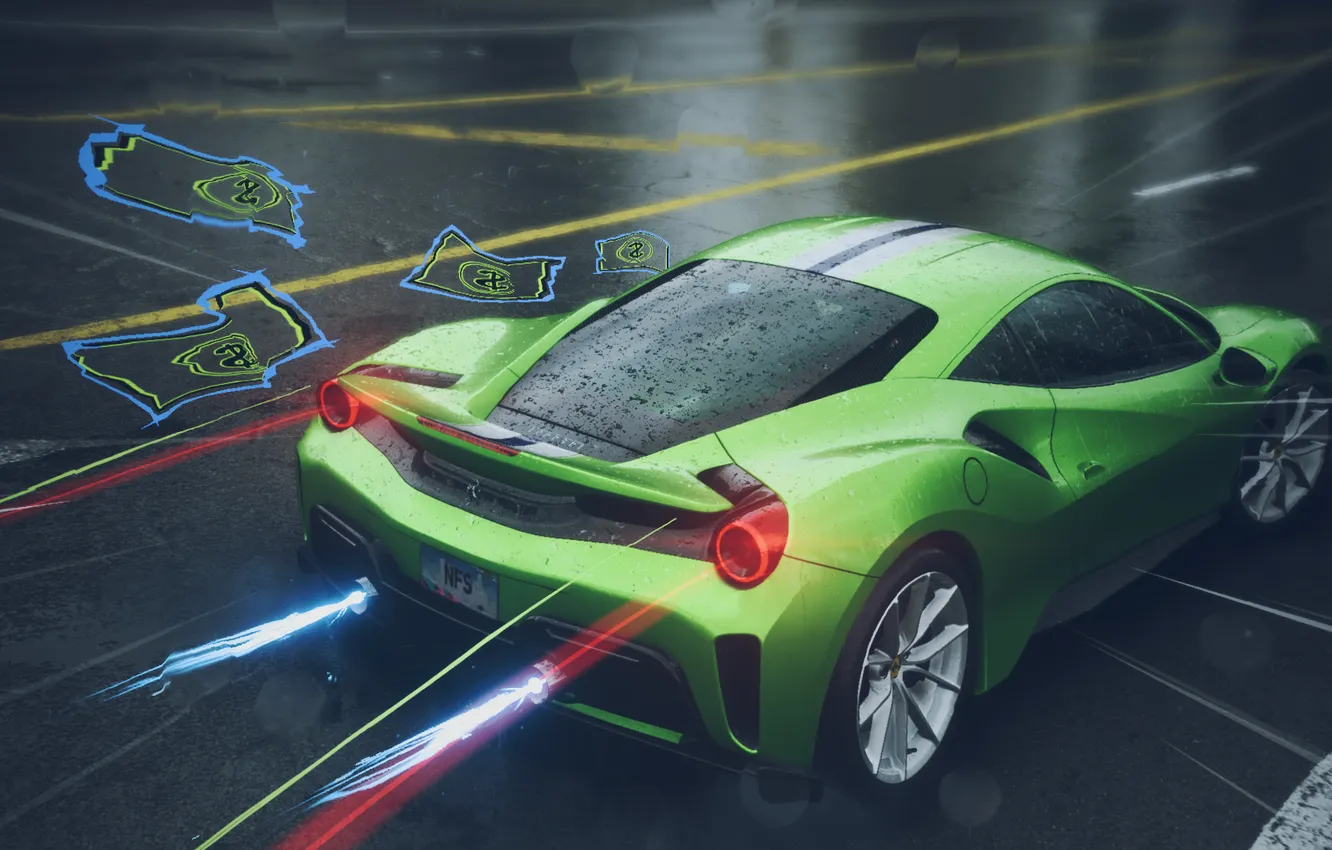 Photo wallpaper Ferrari, Ferrari, Ferrari, NFS, Need For Speed, Need for speed, 488, Ferrari 488
