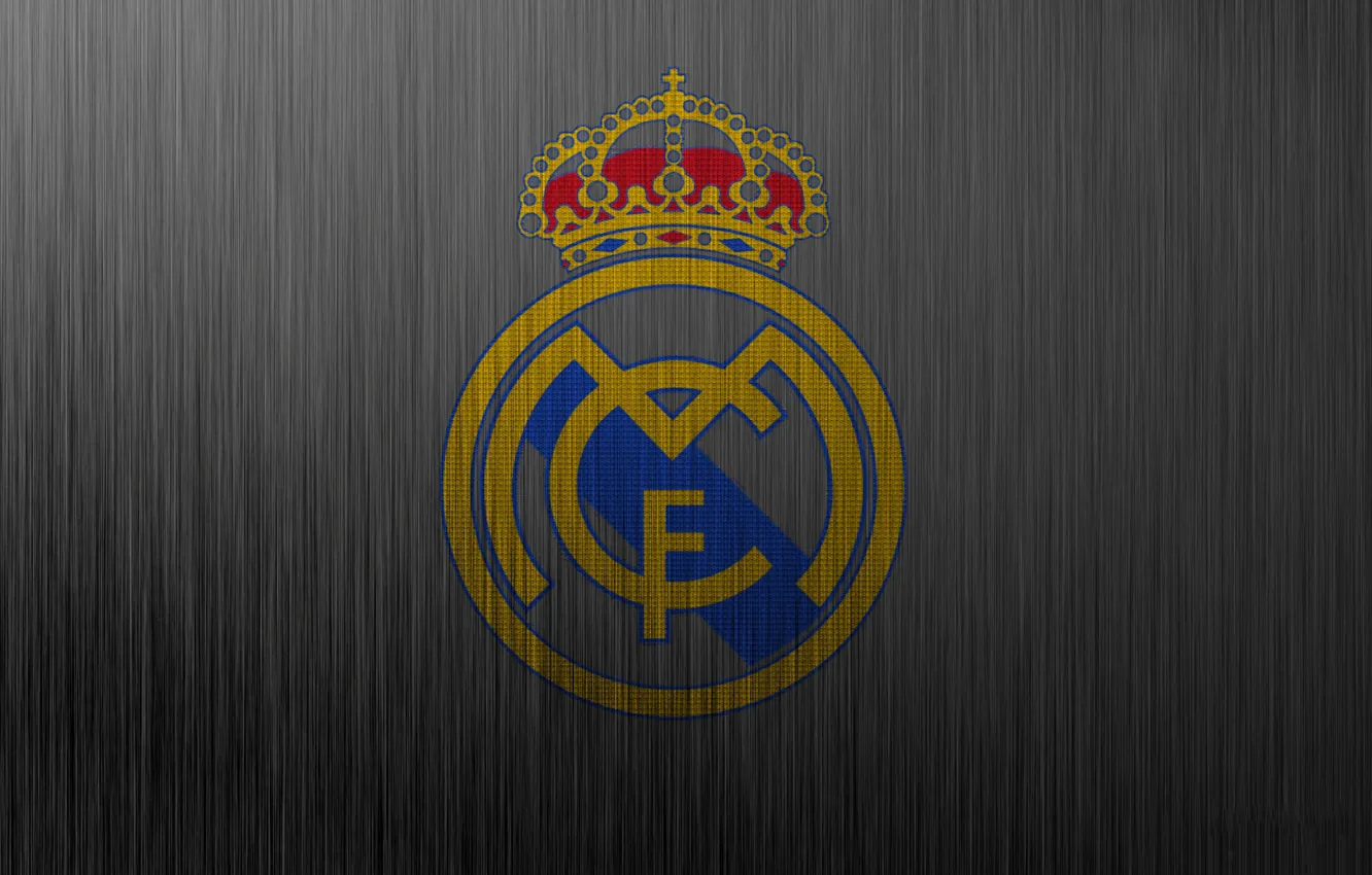 Photo wallpaper texture, logo, emblem, Real Madrid, Real Madrid, football club