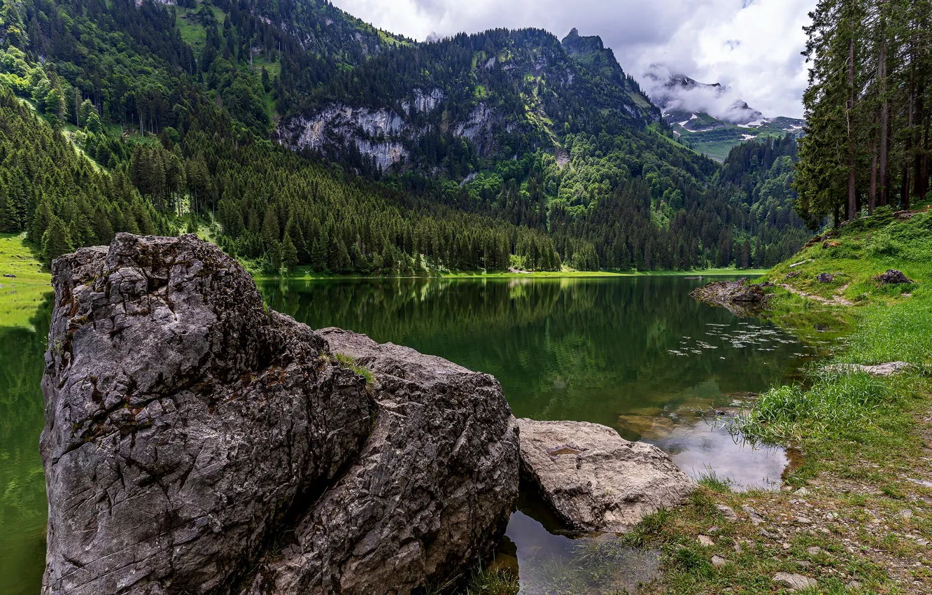 Wallpaper Forest River Mountains Lake Rocks Highlands Images For wallpaper-forest-river-mountains-lake-rocks-highlands-images-for
