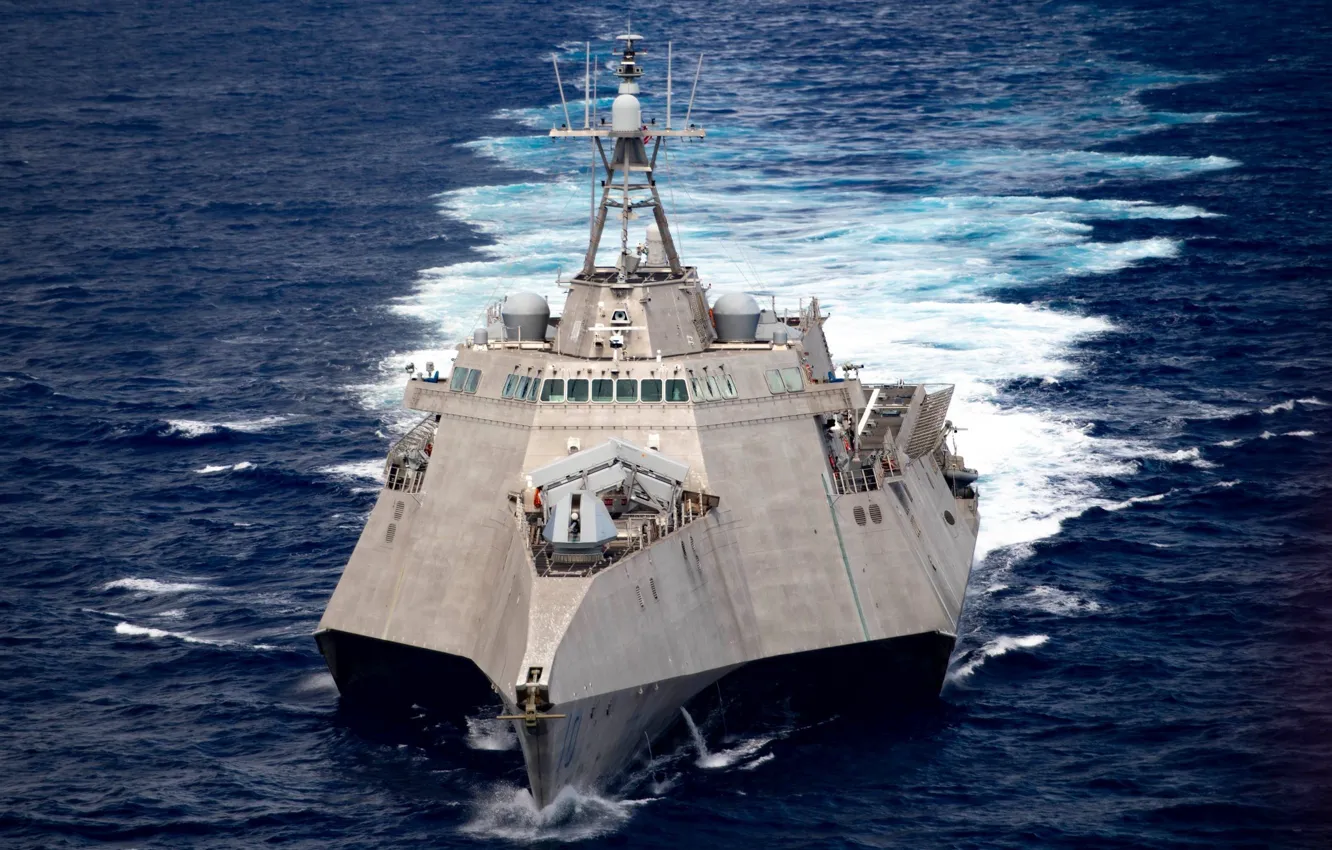 Photo wallpaper ship, combat, intertidal, USS Gabrielle Giffords