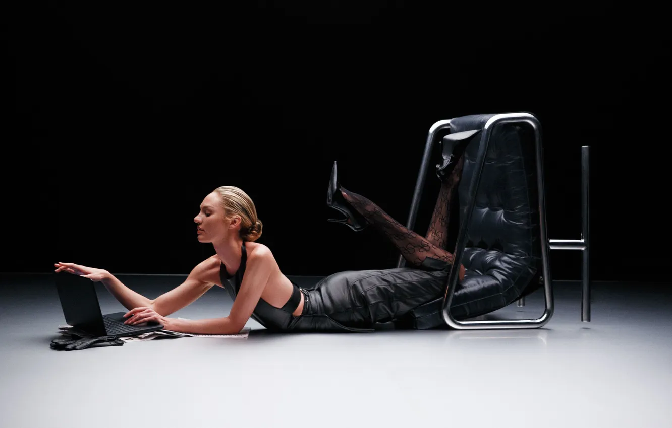 Photo wallpaper woman, beautiful, model, sweet, Candice Swanepoel, pose, adorable