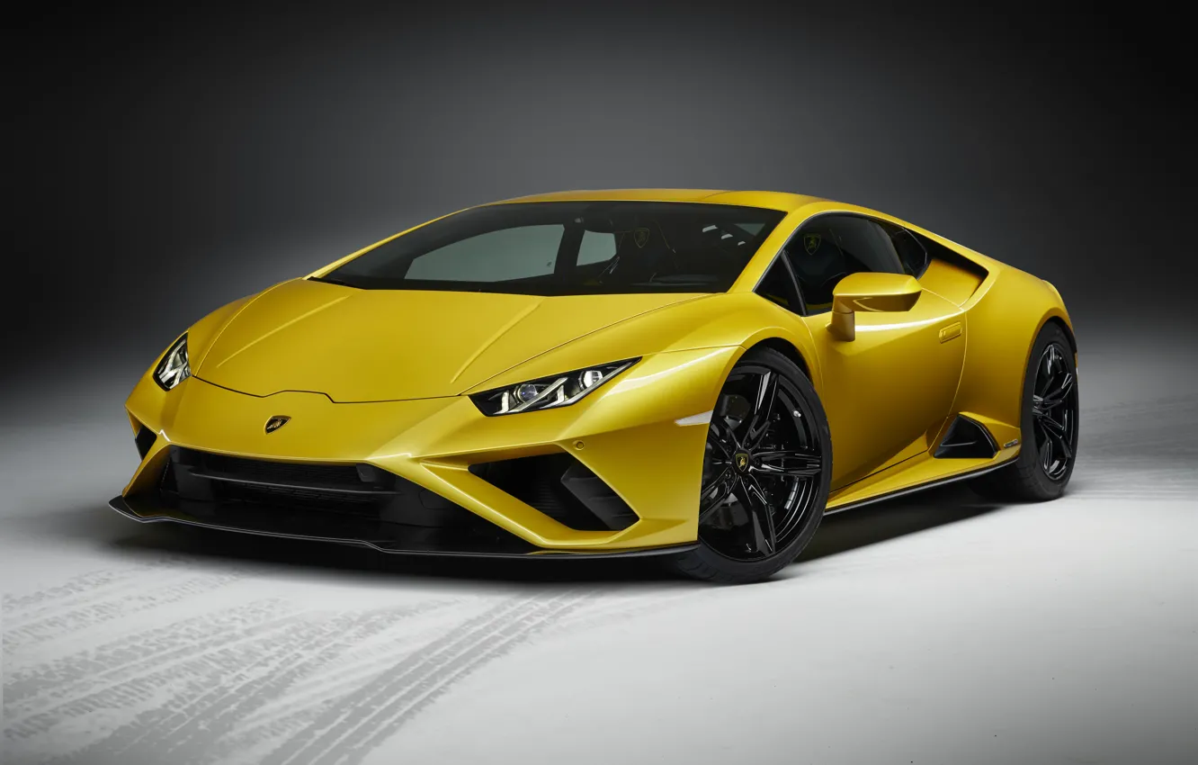 Photo wallpaper Lamborghini, Huracan, 2020, RWD, Huracan EVO
