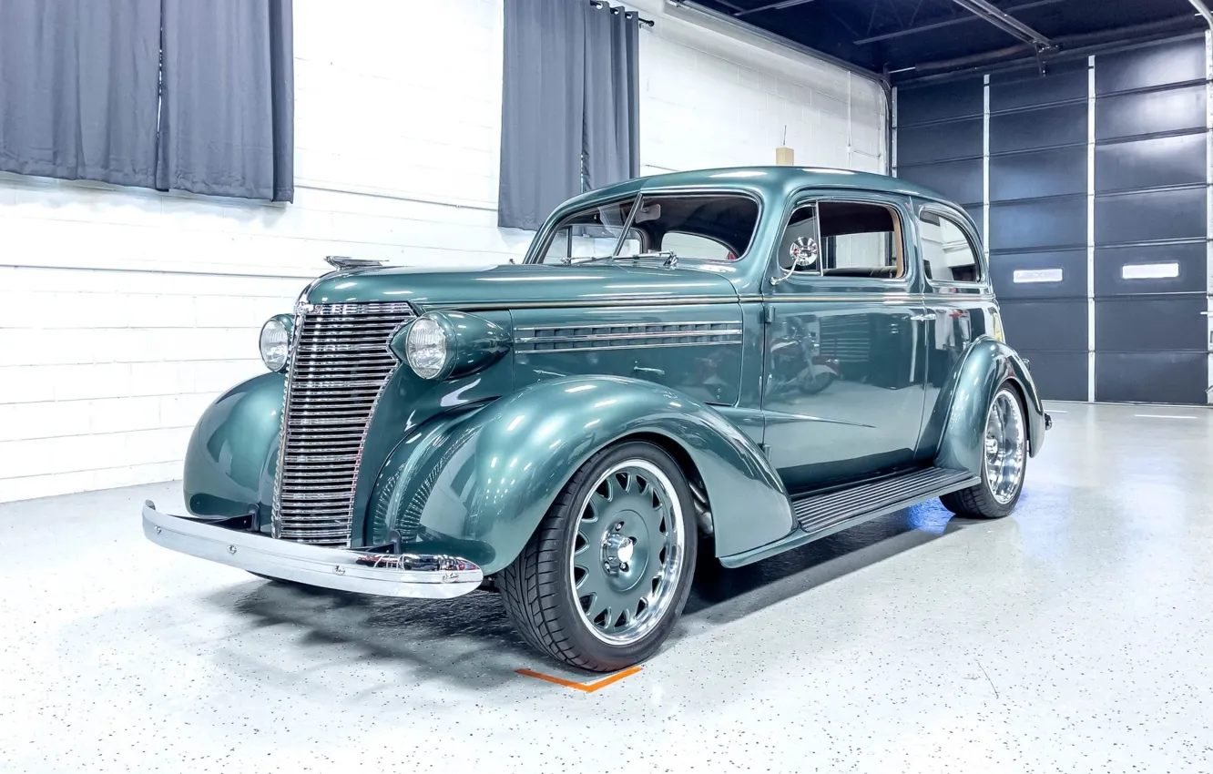 Photo wallpaper Chevrolet, Sedan, Master, Town, Modified, '1938