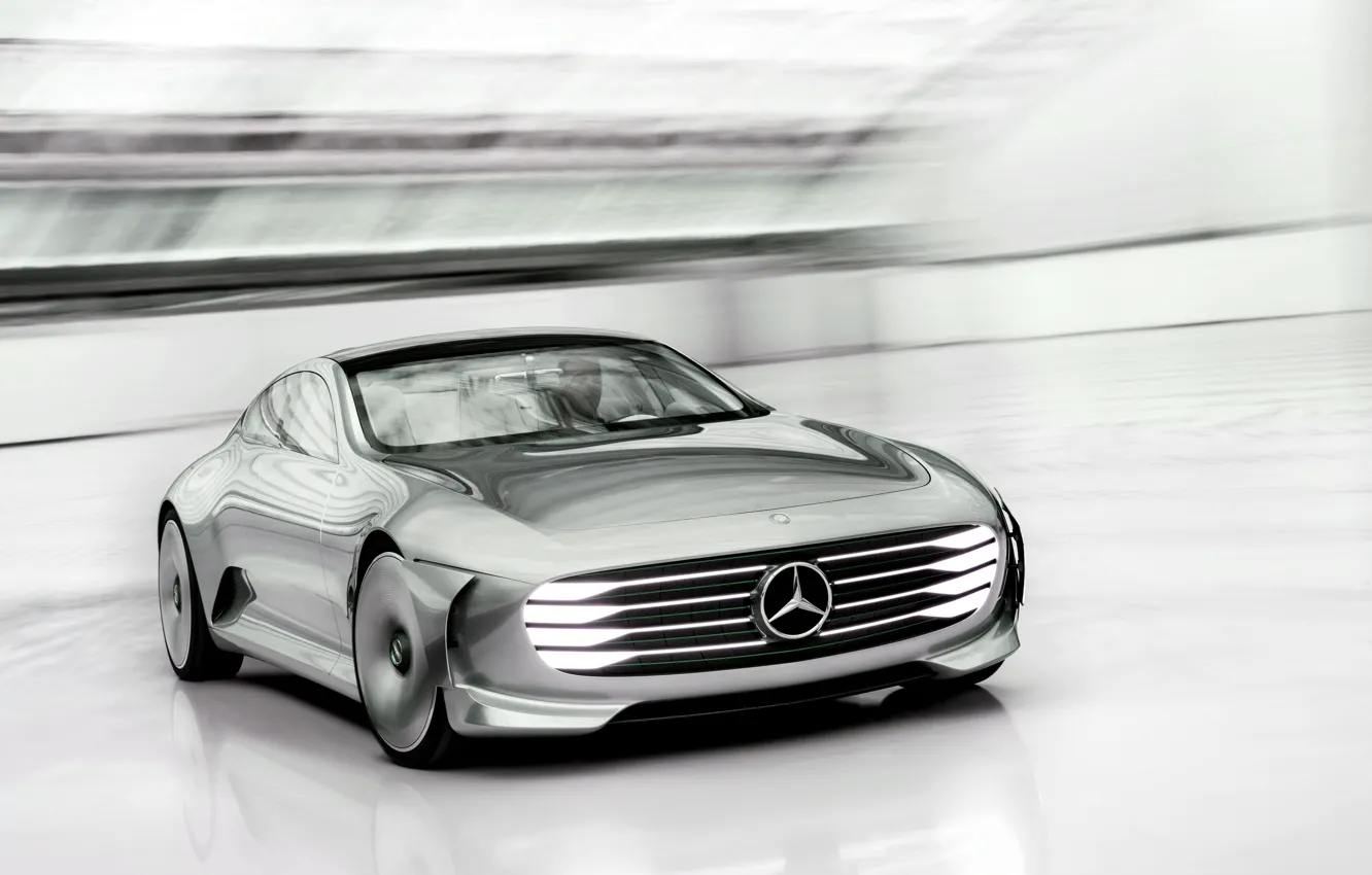 Photo wallpaper coupe, Mercedes-Benz, 2015, before, Intelligent Aerodynamic Automobile, Concept IAA