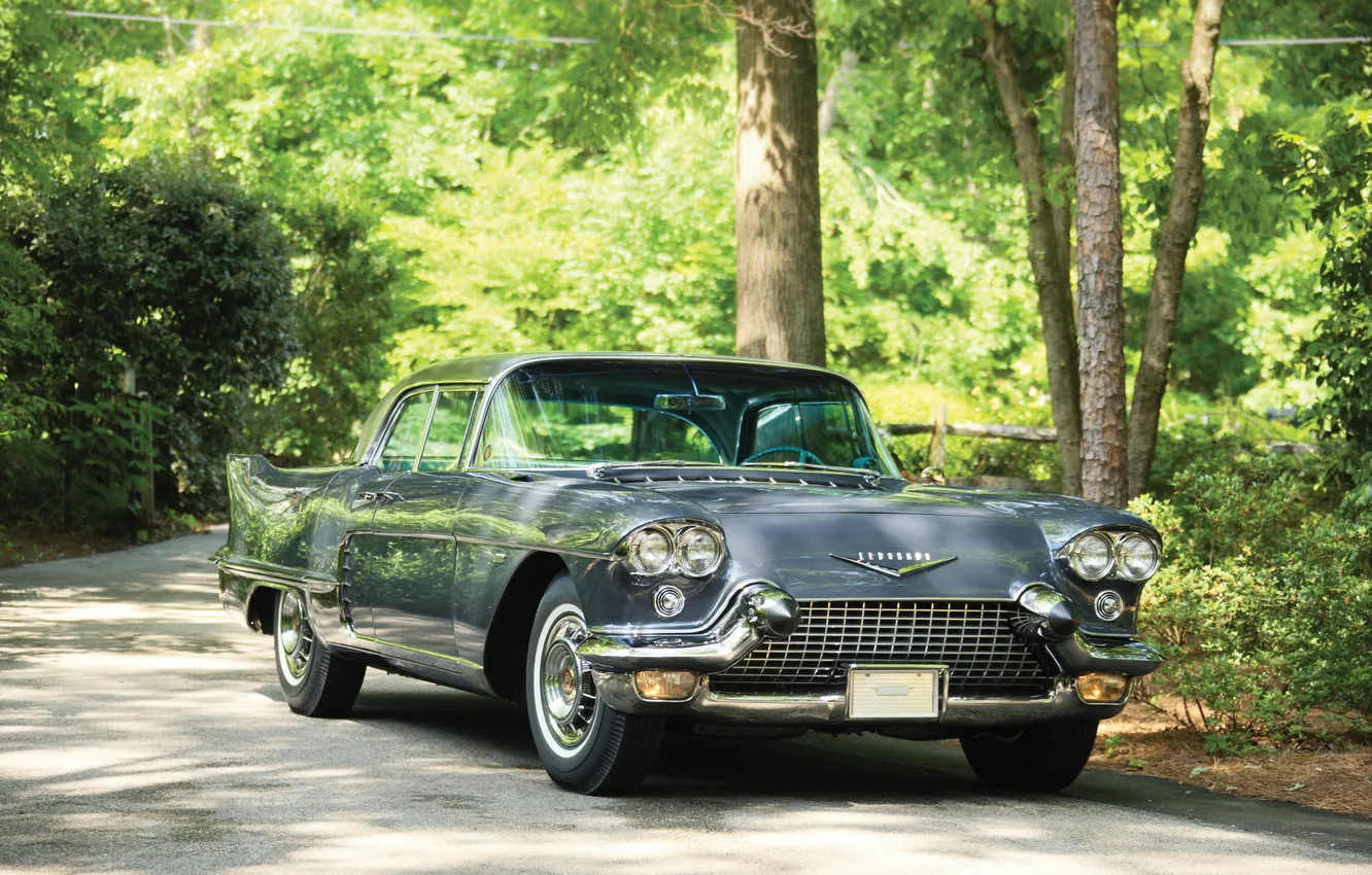Photo wallpaper Cadillac, retro cars, 1958, Brougham, Cadillac Eldorado, Retro Cars, Cadillac Eldorado Brougham
