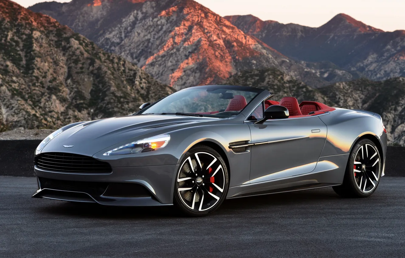 Photo wallpaper Aston Martin, Aston Martin, US-spec, 2013, Vanquish, vankvish, Volante