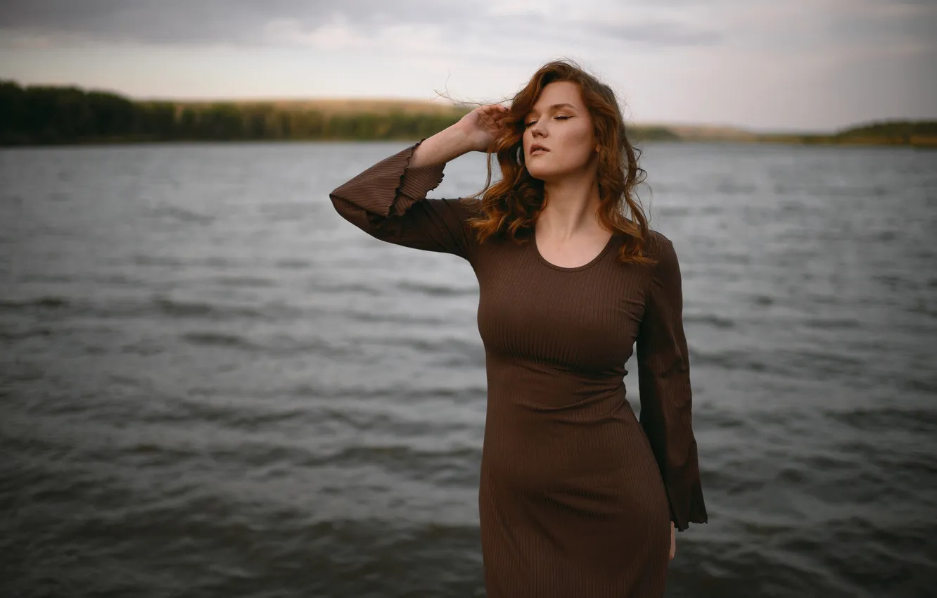 Photo wallpaper girl, sexy, Wallpaper, sweetheart, model, bright, portrait, makeup